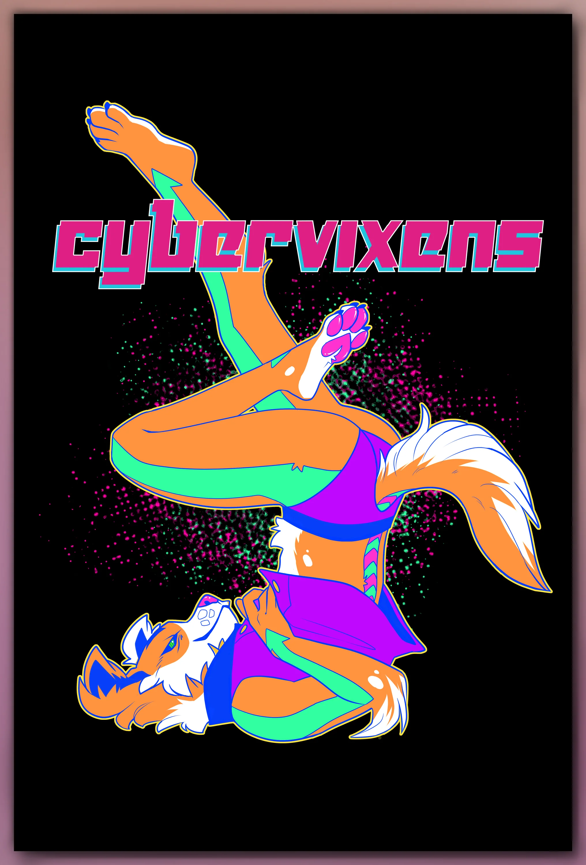 Cybervixens Series 1 - 11 x 17 Gloss Prints - Image 5