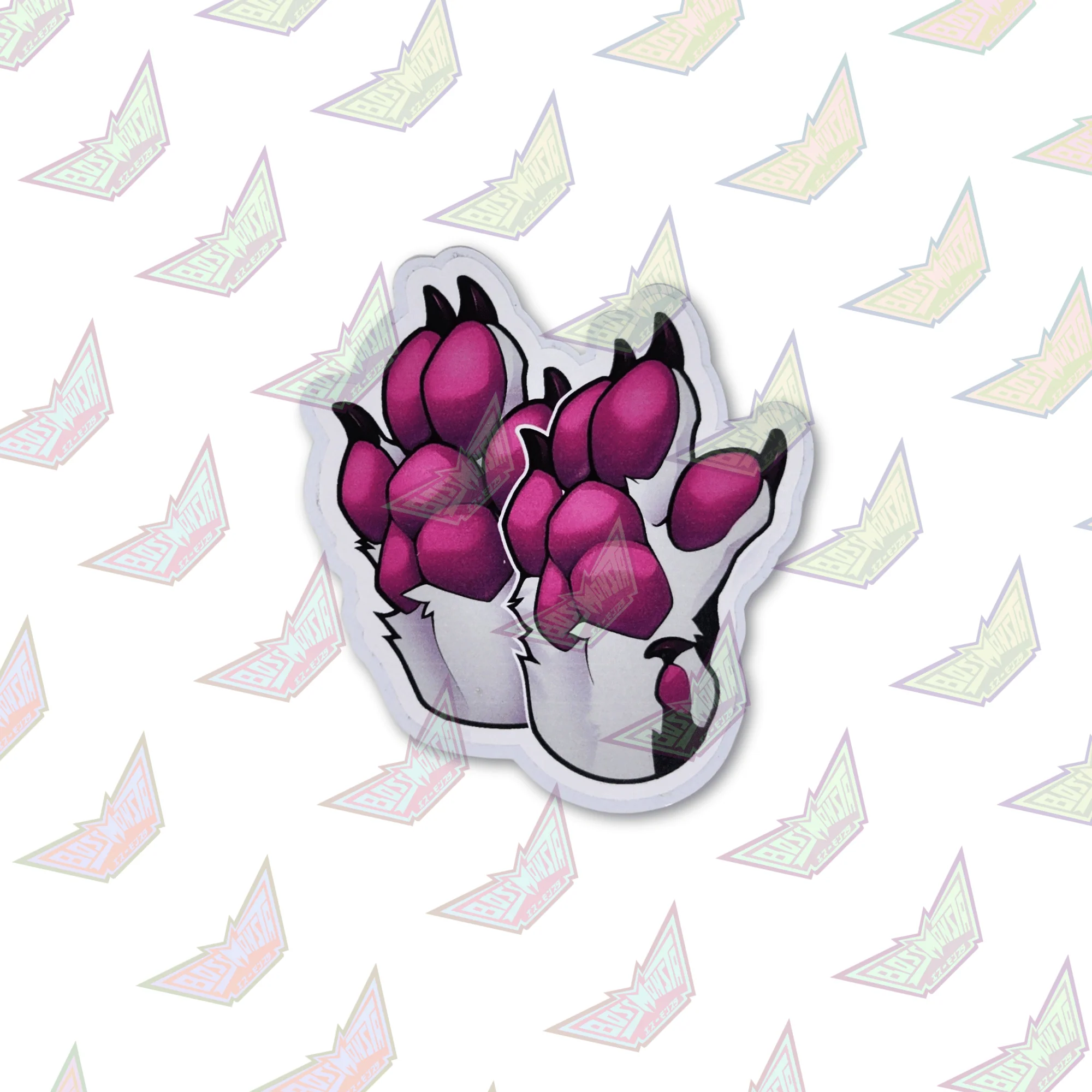 Hellhound "Beans" -- 3" Matte Sticker - Image 5