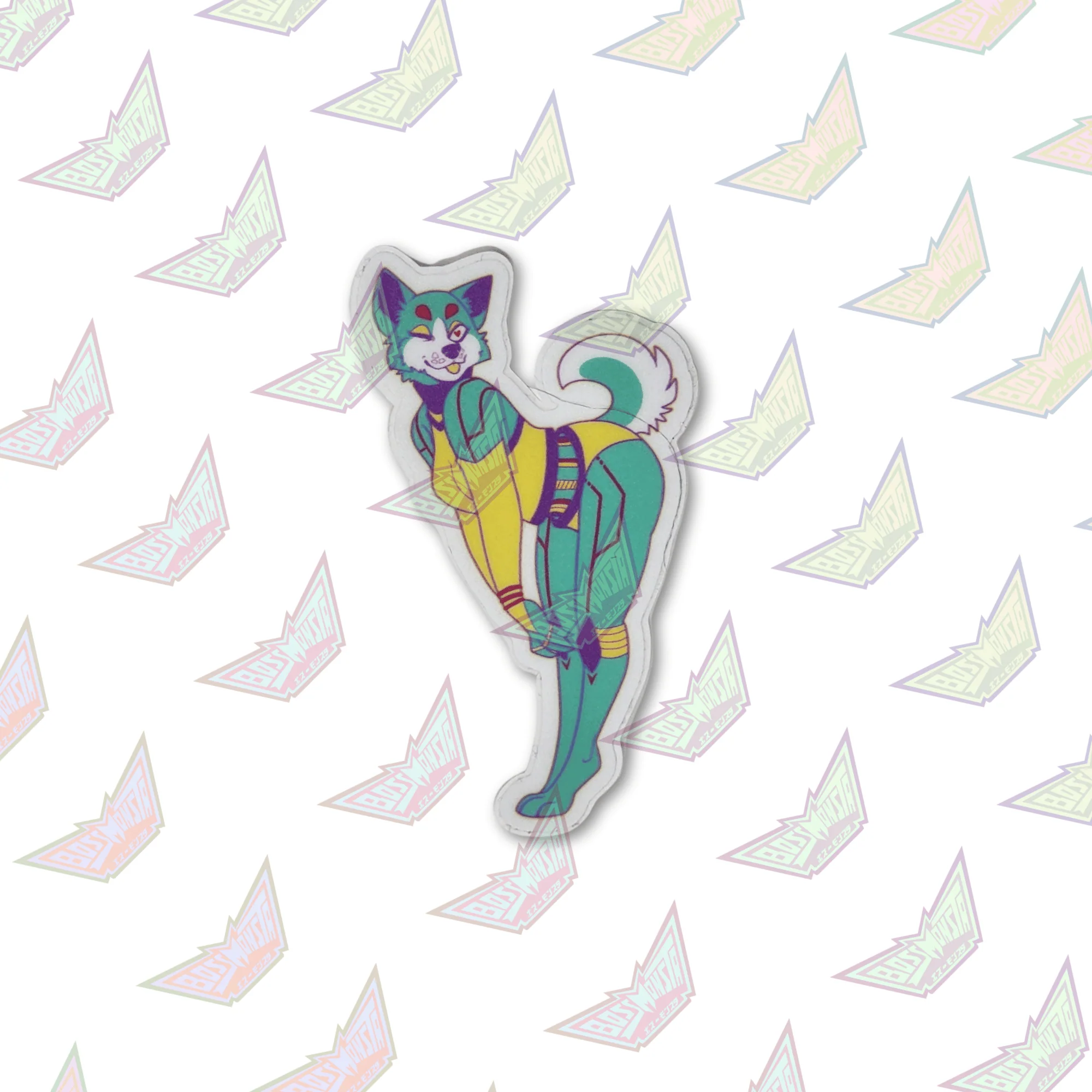 Cybervixens – 3” Matte Sticker - Image 3