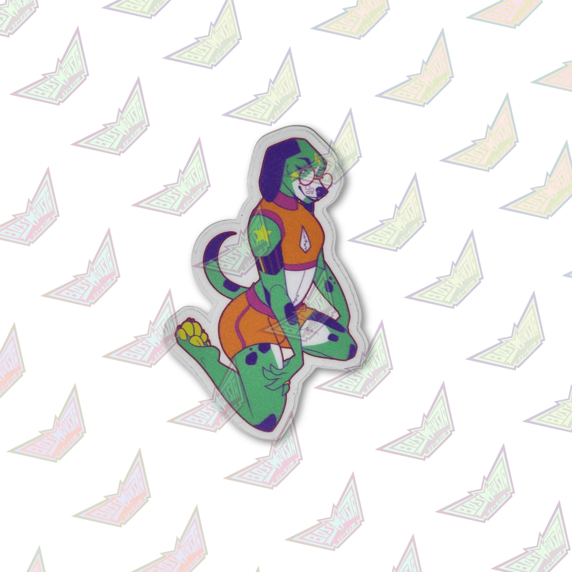 Cybervixens – 3” Matte Sticker - Image 5