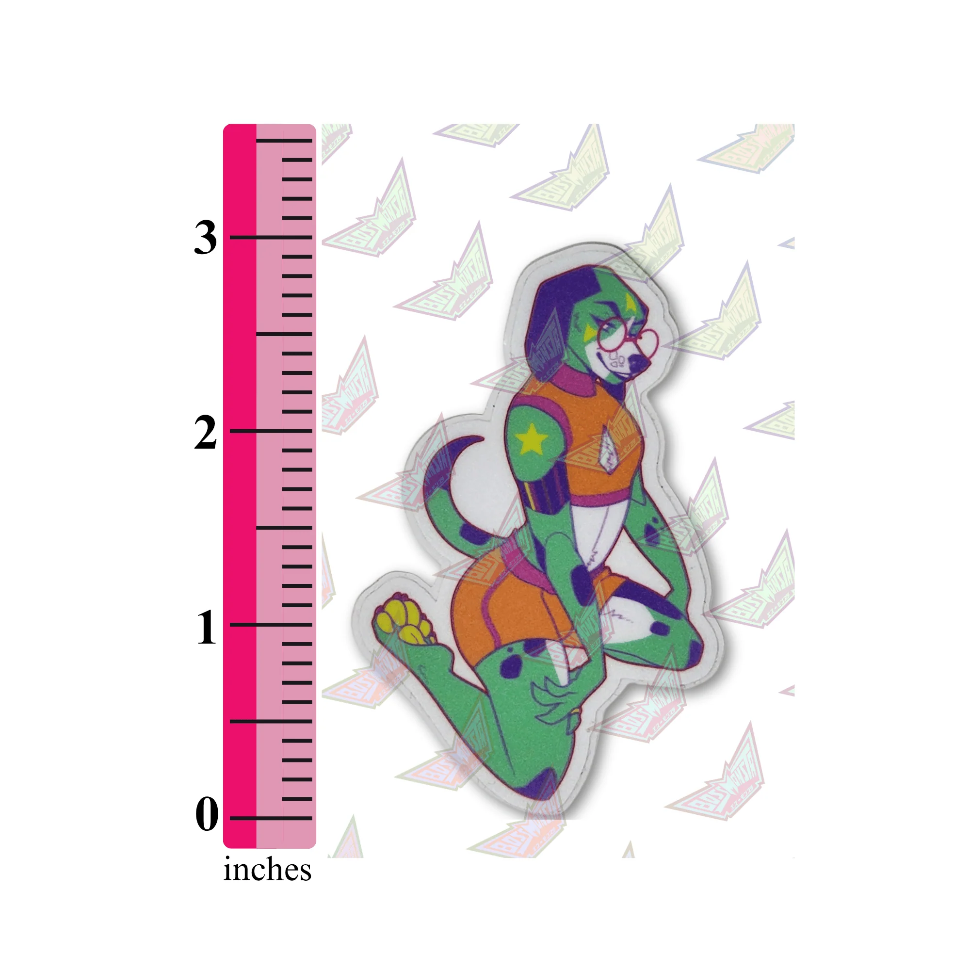 Cybervixens – 3” Matte Sticker - Image 6