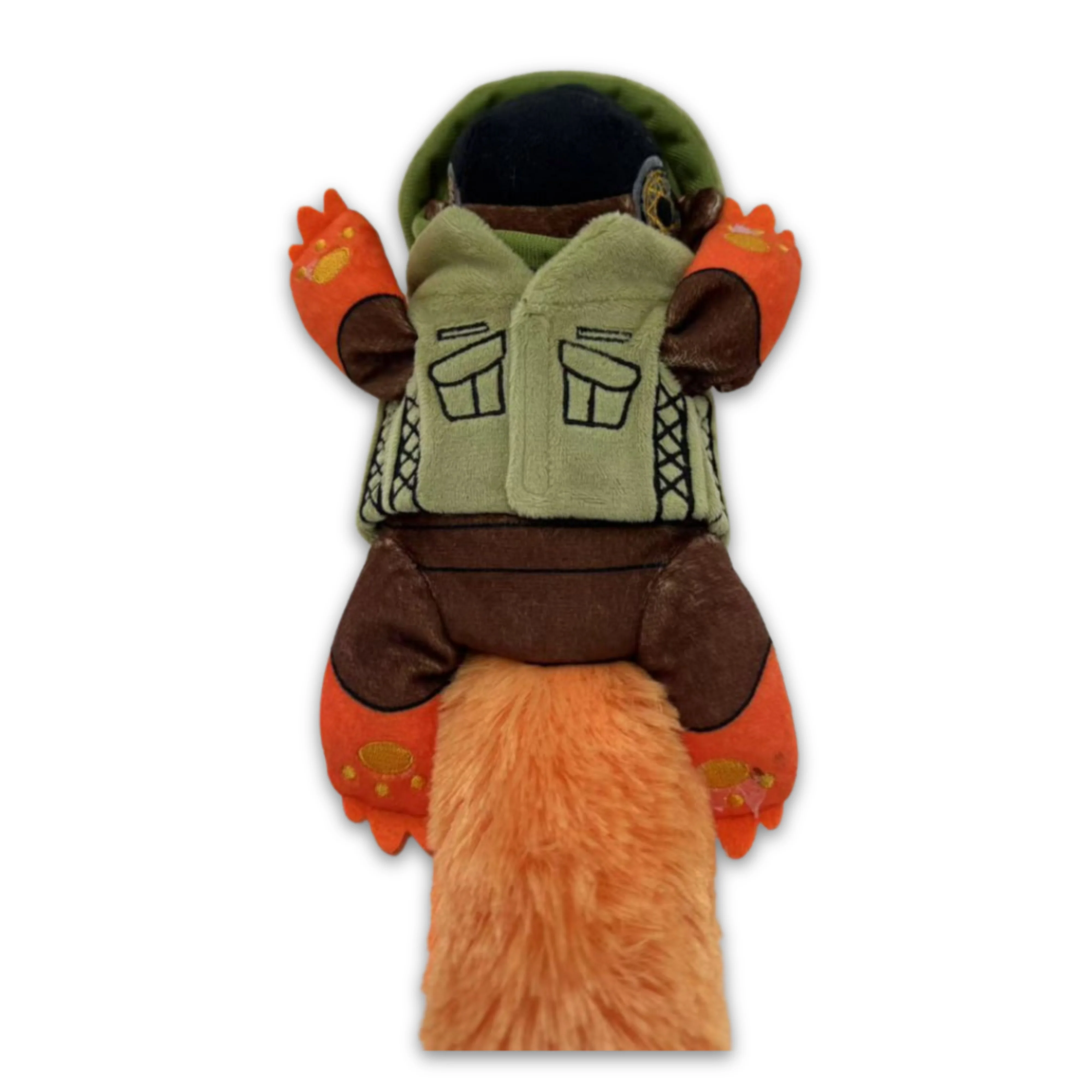 Protogen "Protobean Olive Uniform" - Plushie Accesory - Image 4