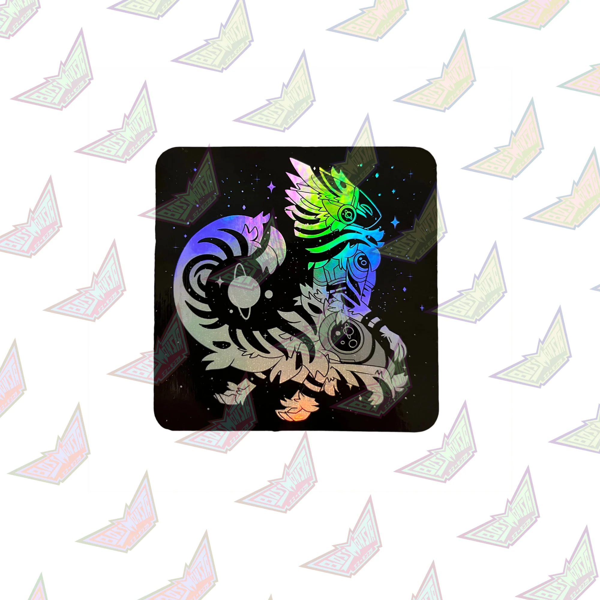 Protogen "Cosmos" -- 3" Holographic Sticker - Image 3