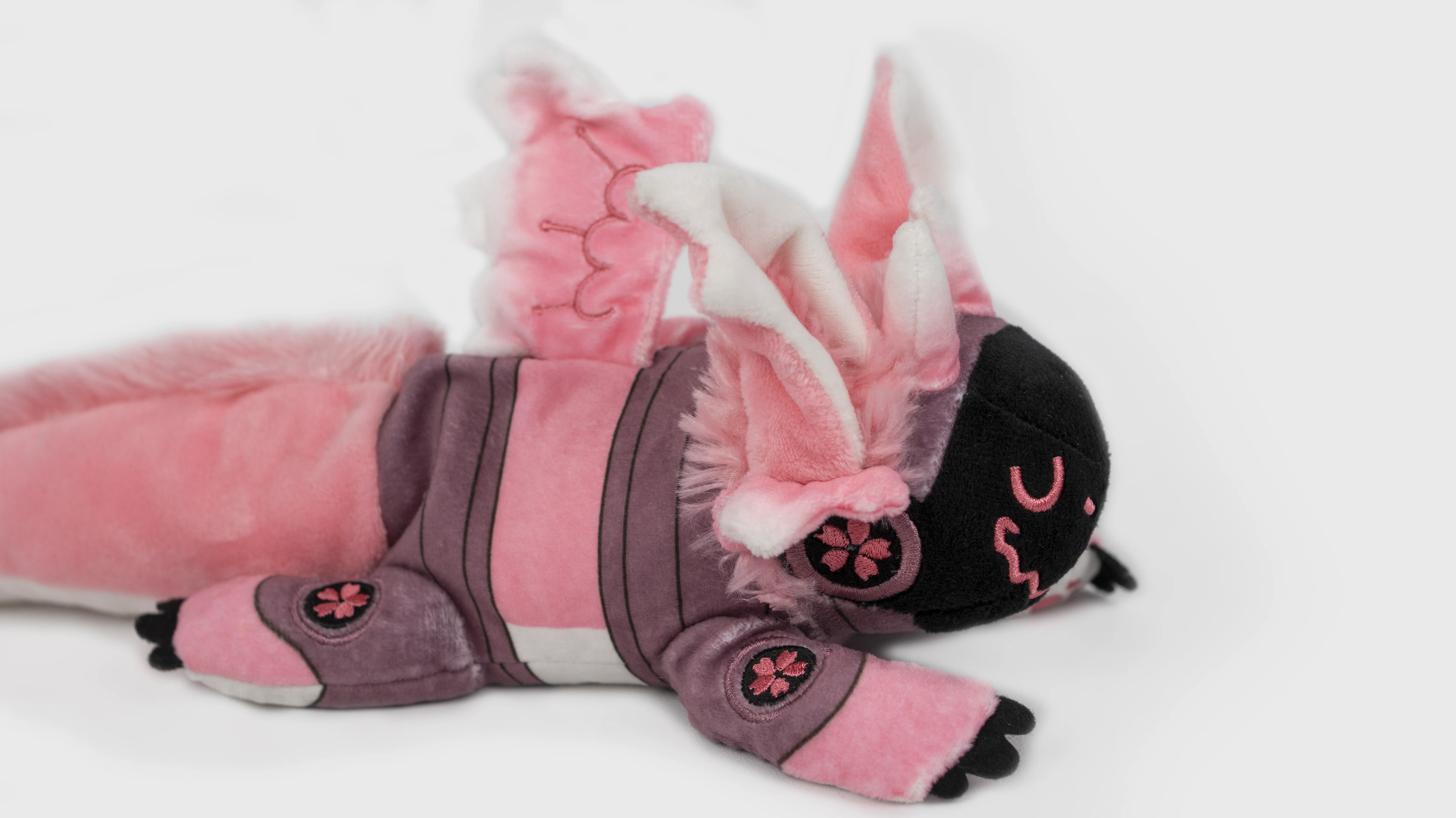 Protogen "Sakura Protobean" and Keychains - Limited Edition Plushie - Image 5