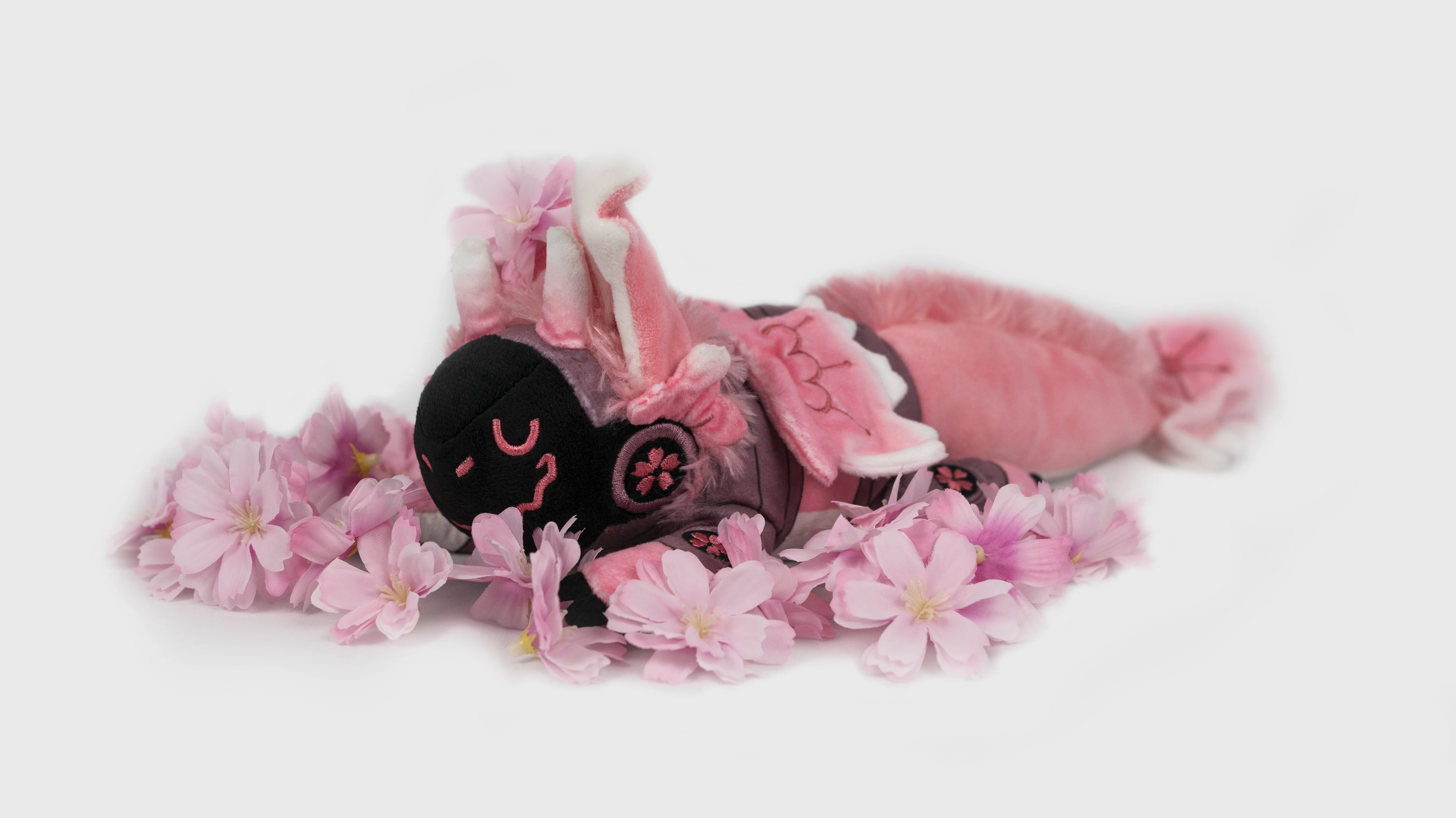 Protogen "Sakura Protobean" and Keychains - Limited Edition Plushie - Image 9