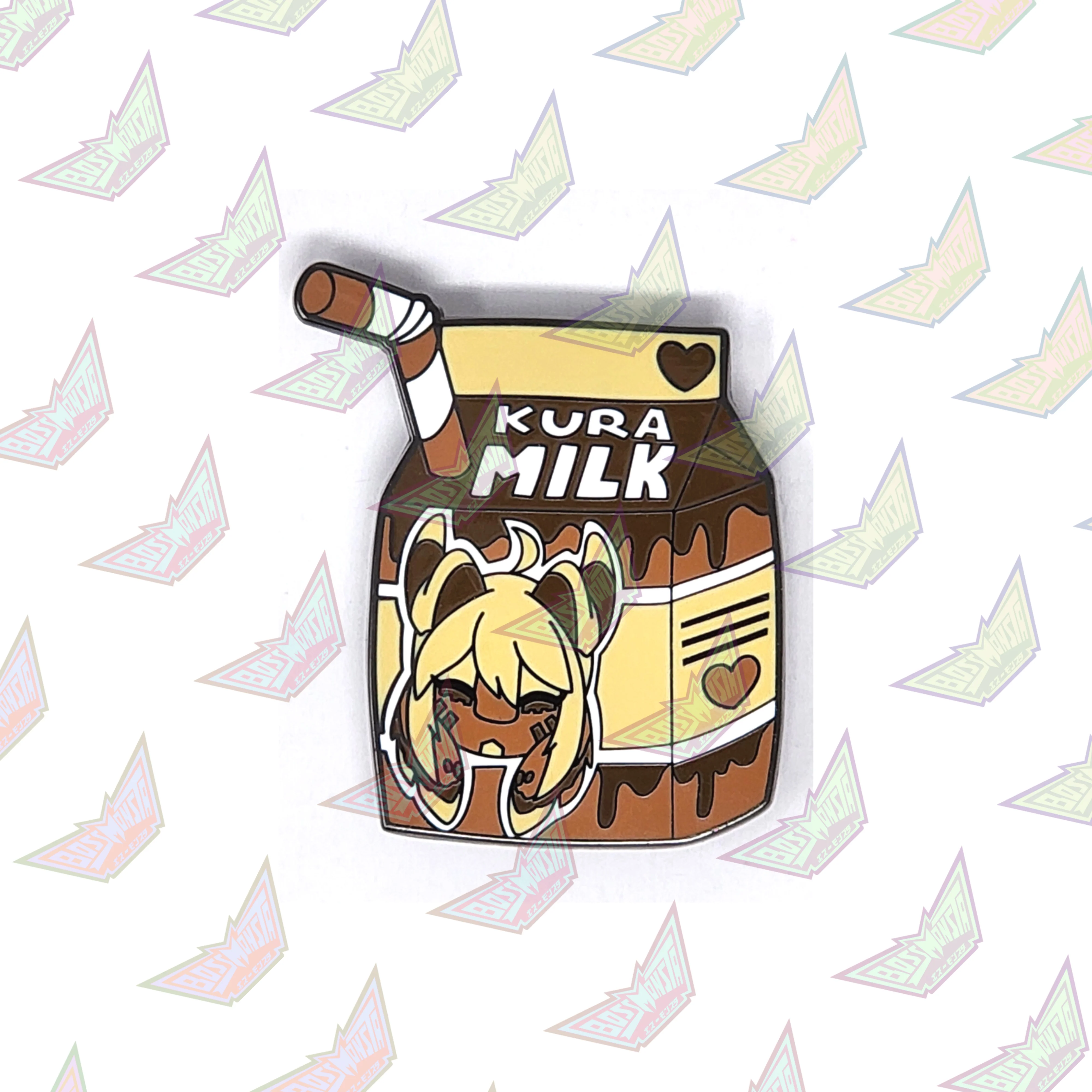 Teranen "Milk" – 2” Enamel Pin - Image 3