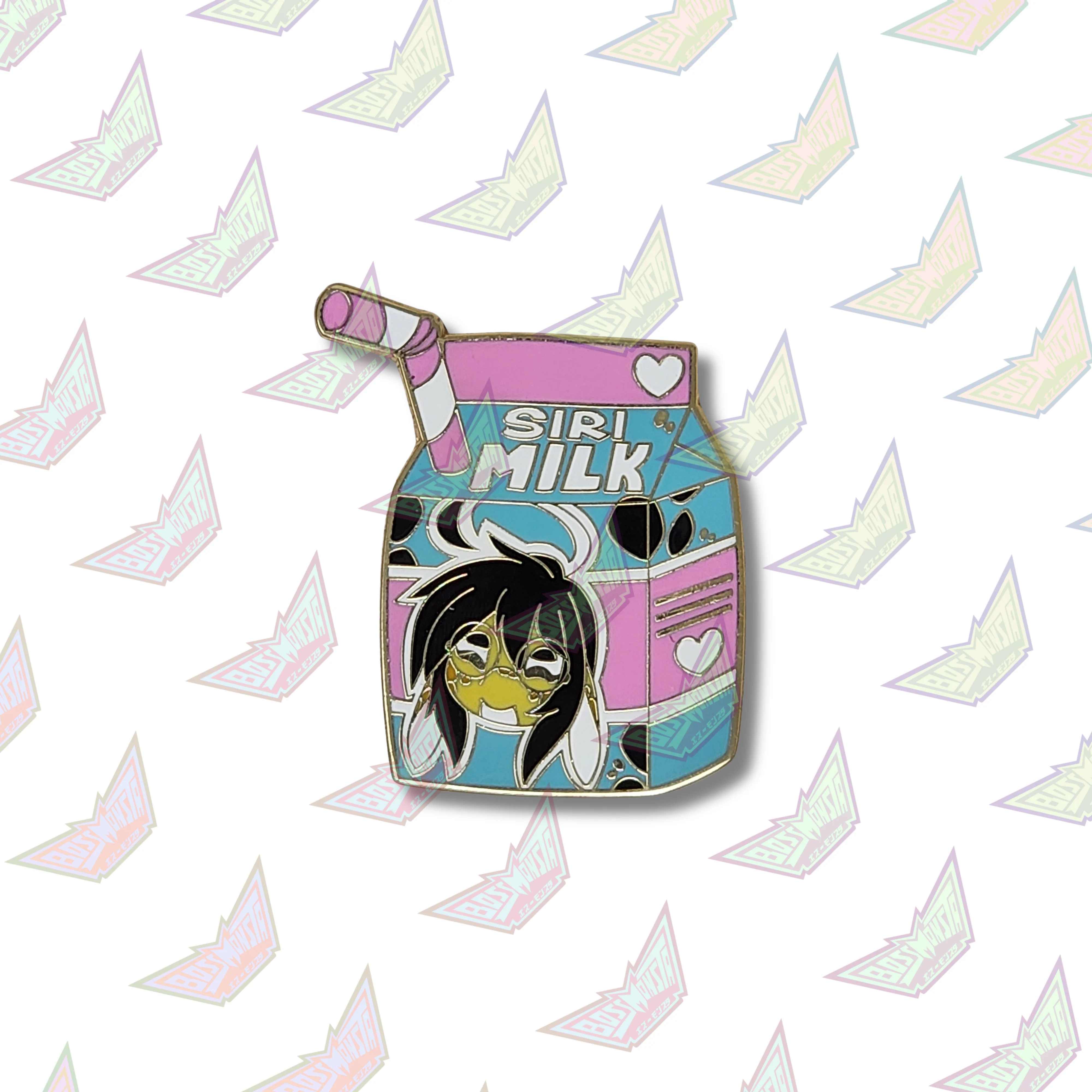 Teranen "Milk" – 2” Enamel Pin - Image 5